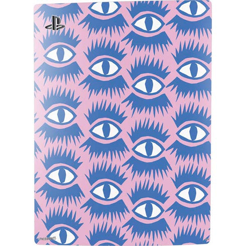 Bouffants and Broken Hearts Bold Eyes 2 PS5 Digital Edition Console Skin